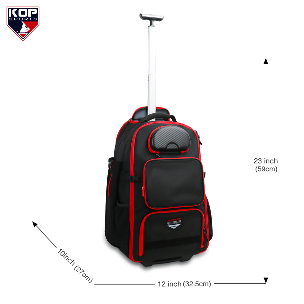 K23WBP304 Baseball Roller Bat Backpack