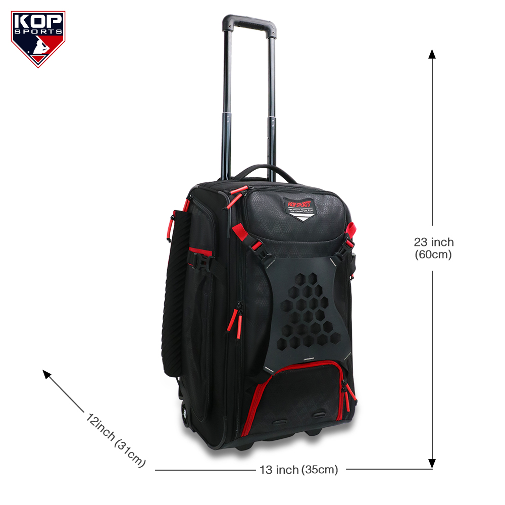 K23WBP309 Baseball Roller Bat Backpack